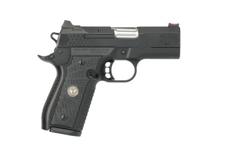 Wilson Combat - Wilson Combat EDC X9 2.0 9mm Semi-Auto Pistol with Black DLC Finish and G10 Starburst Grips