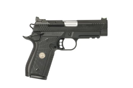 Wilson Combat - Wilson Combat EDC X9 2.0 9mm Semi-Auto Pistol with Black DLC Finish and Black G10 Starburst Grips