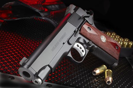 Wilson Combat - Wilson Combat CA Stealth .45 ACP Semi-Auto Pistol with Black Armor-Tuff Finish and Tritium Night Sights