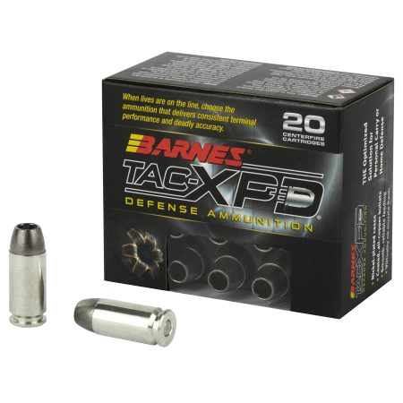 Barnes - Barnes TAC-XPD 40 S&W 140 Grain Hollow Point Ammunition - 20 Rounds