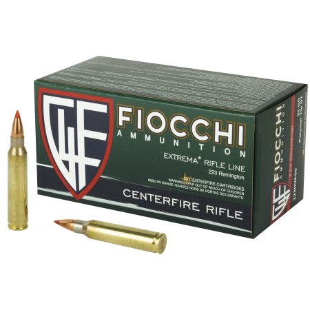 Fiocchi Ammunition - Fiocchi Ammunition 223 Remington 50 Grain V-Max - Reliable Varmint Hunting Performance