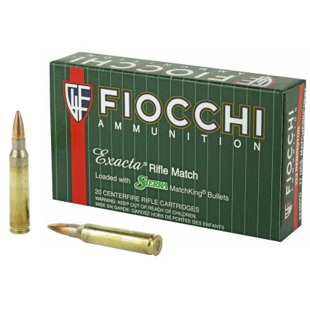 Fiocchi Ammunition - Fiocchi Ammunition 223 Remington 77-Grain Boat Tail Hollow Point - Reliable Precision for Long-Range Shooting