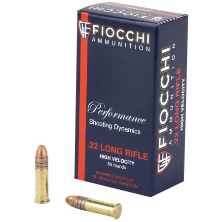 Fiocchi Ammunition - Fiocchi Ammunition Rimfire 22LR 40 Grain Copper Plated Round Nose - 50 Rounds per Box