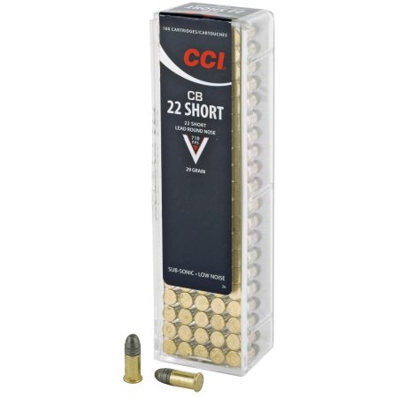 CCI Ammunition - CCI Ammunition 22 Short CB Lead Round Nose - 29 Grain (100 Rounds)