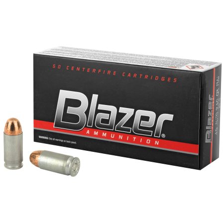 Blazer Ammunition - Blazer Ammunition 45 ACP 230 Grain FMJ - Reliable Full Metal Jacket Ammo for Practice and Range