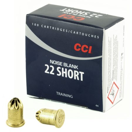 CCI Ammunition - CCI Ammunition 22 Short Blank Cartridge – 100 Count Box, 5000 Case