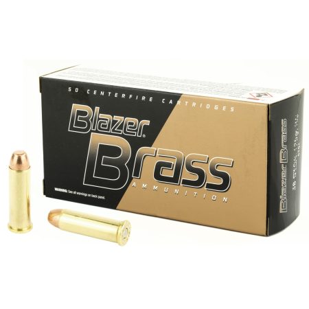 Blazer Ammunition - Blazer Brass 38 Special 125 Grain Full Metal Jacket Ammunition - Model 5204