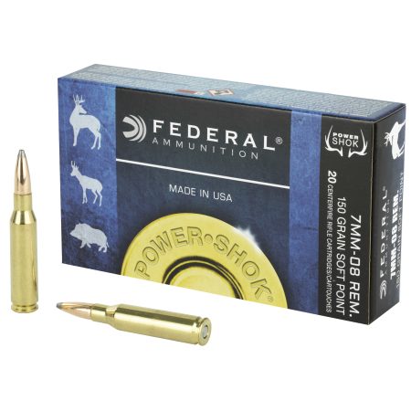 Federal - Federal PowerShok 7mm-08 Remington Soft Point Hunting Bullets - 150 Grain, Box of 20