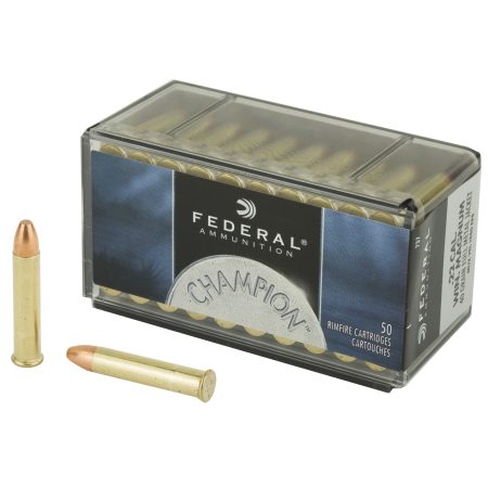 Federal - Federal Champion .22 WMR 40-Grain Full Metal Jacket Ammunition - 50 Rounds Per Box
