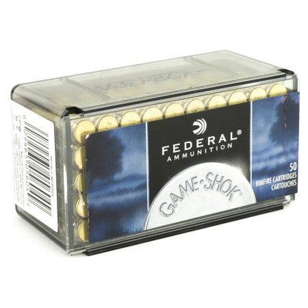 Federal - Federal GameShok .22 WMR 50 Grain Hollow Point Ammunition - Reliable Small Game Load