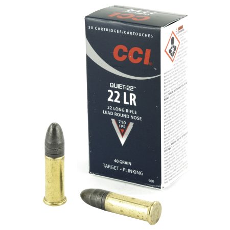 CCI Ammunition - CCI Ammunition Hunting Series 22 LR 40-Grain Lead Round Nose, 50 Rounds per Box