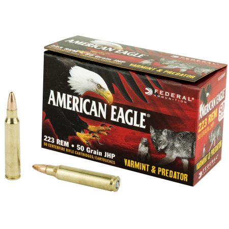 Federal - Federal American Eagle Varmint & Predator .223 Remington 50 Grain Hollow Point Ammunition