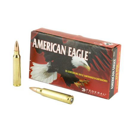 Federal - Federal American Eagle .223 Remington 55 Grain FMJ Rifle Ammunition - 20 Rounds per Box