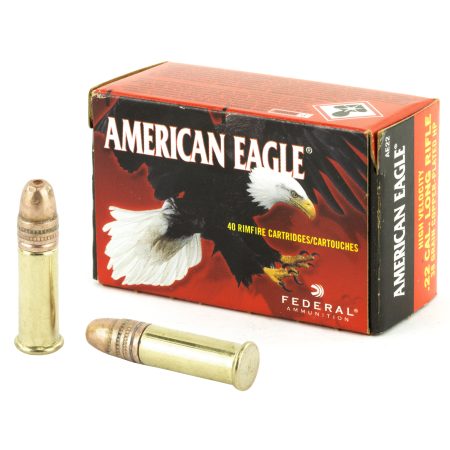 Federal - Federal American Eagle .22 Long Rifle Hollow Point Ammunition – 38 Grain, 40 Rounds per Box