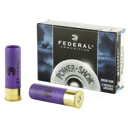 Federal - Federal PowerShok 16 Gauge 2.75-inch Rifled Slug - 0.80 oz, Box of 5