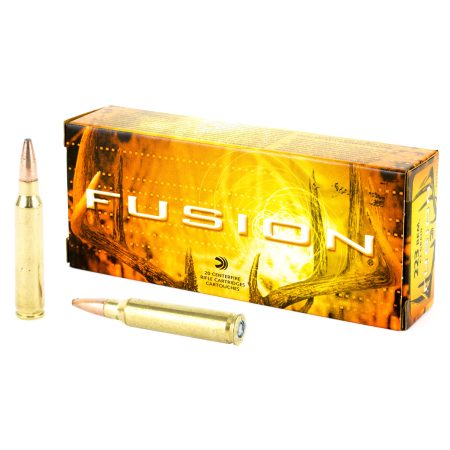 Federal - Federal Fusion .223 Remington 62 Grain Boat Tail Rifle Ammunition - 20 Rounds Per Box
