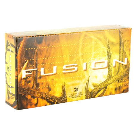 Federal - Federal Fusion 300 Winchester Magnum 165 Grain Boat Tail Rifle Ammo – 20 Rounds per Box