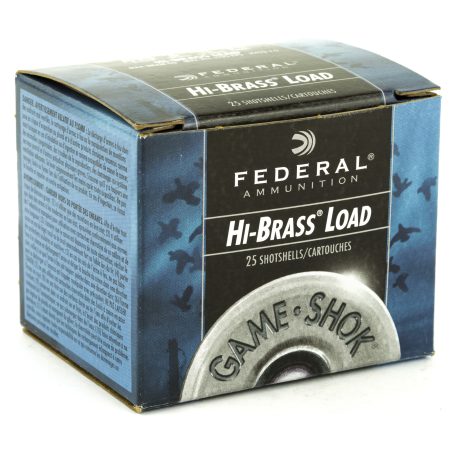 Federal - Federal GameShok Upland Hi-Brass Shotshells 410 Bore 3, 7.5 Shot, 0.6875 oz, Pack of 25