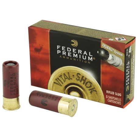 Federal - Federal Premium 12 Gauge 2.75-inch TruBall Rifled Slug - 1 oz, Pack of 5