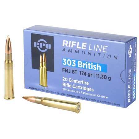 Prvi Partizan - Prvi Partizan PPU 303 British Full Metal Jacket Rifle Ammunition - 174 Grain, 20 Rounds per Box