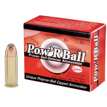 Corbon Ammo - Corbon Ammo Pow'RBall 38 Super 100 Grain Polymer Tip Ammunition - 20 Rounds per Box