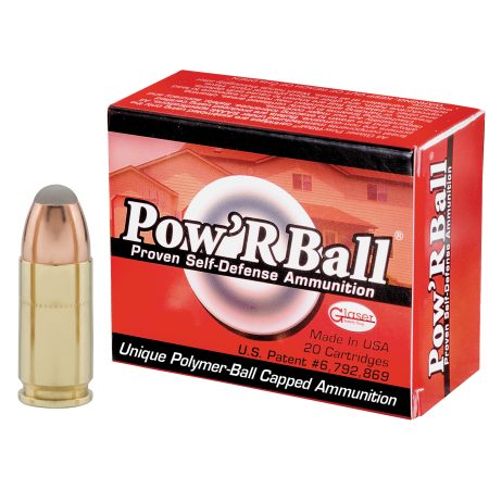 Corbon Ammo - Corbon Ammo Pow'RBall 9mm +P 100 Grain Polymer Tip Ammunition