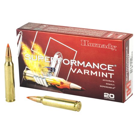 Hornady - Hornady Superformance Varmint .223 Remington 53 Grain V-Max Ammunition (20 Rounds)