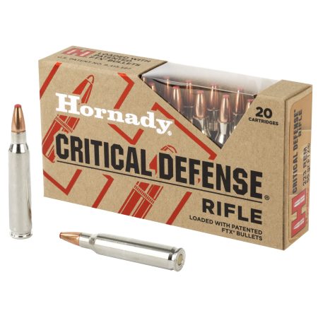 Hornady - Hornady Critical Defense Rifle Ammunition 223 Remington 55 Grain FlexTip - 20 Rounds