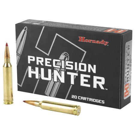 Hornady - Hornady Precision Hunter 7mm Remington Magnum 162 Grain ELD-X Ammunition - 20 Rounds per Box