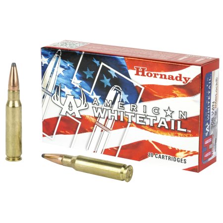 Hornady - Hornady American Whitetail .308 Winchester 150 Grain InterLock Ammunition - 20 Rounds per Box, 200 per Case