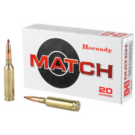Hornady - Hornady 6mm Creedmoor ELD Match 108 Grain Rifle Ammunition (20 Rounds per Box, 200 per Case)