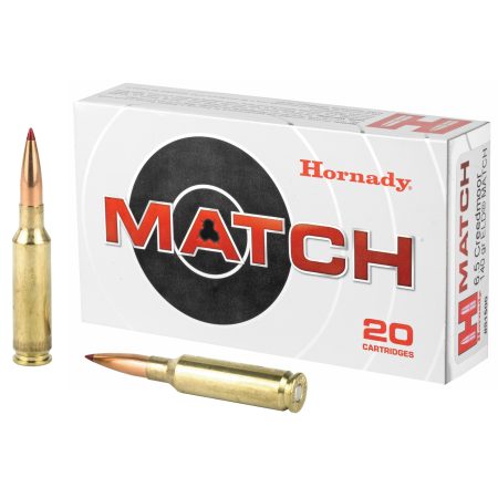 Hornady - Hornady 6.5 Creedmoor Match ELD Match Ammo – 140 Grain, Box of 20