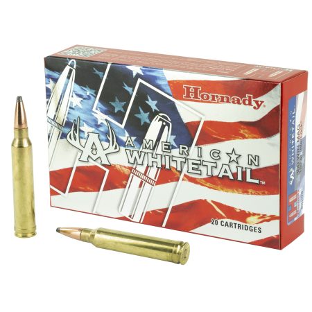 Hornady - Hornady American Whitetail 300 Winchester Magnum 150 Grain InterLock Ammunition - 20 Rounds