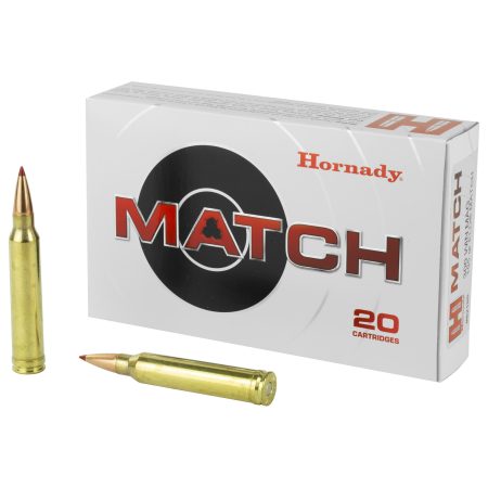 Hornady - Hornady 300 Winchester Magnum ELD Match 195-Grain Ammunition (20 Rounds per Box)