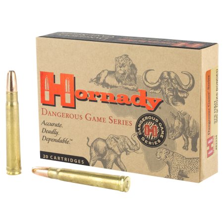 Hornady - Hornady Dangerous Game Series 375 H&H 300-Grain DGX Bonded Ammunition - 20 Rounds per Box