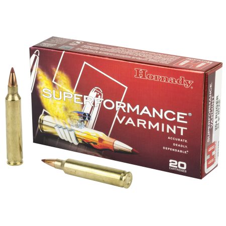 Hornady - Hornady Superformance Varmint .204 Ruger 24-Grain NTX Ammunition, 20 Rounds