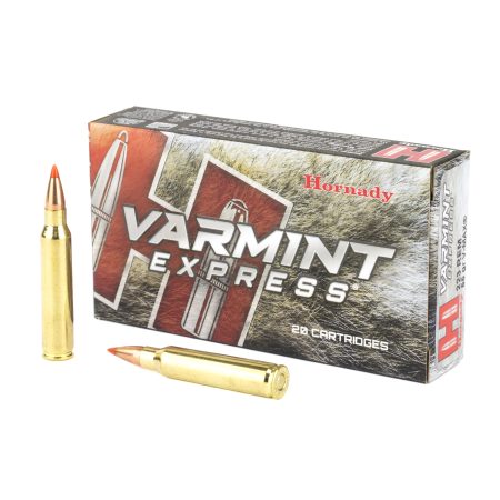 Hornady - Hornady Varmint Express .223 Remington 55 Grain V-Max Ammo - 20 Rounds