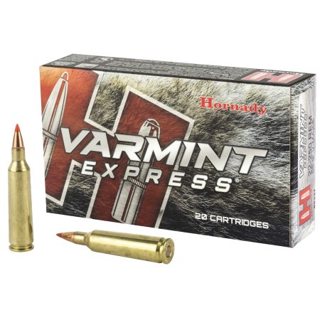Hornady - Hornady Varmint Express .22-250 Remington 55 Grain V-Max Ammunition (20 Rounds)