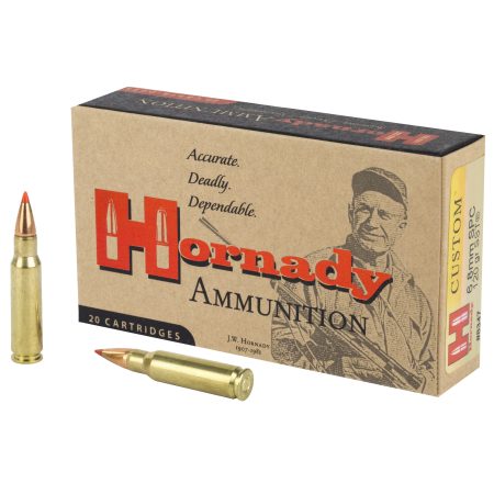 Hornady - Hornady Custom 6.8mm SPC 120 Grain SST Ammunition - Box of 20