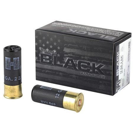 Hornady - Hornady BLACK 12 Gauge 2.75-inch 00 Buckshot Ammunition (10 Rounds per Box)