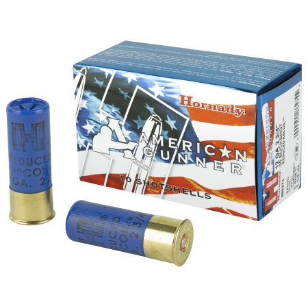 Hornady - Hornady American Gunner 12 Gauge 2.75-inch 00 Buckshot Ammunition (10 Rounds per Box, 100 per Case)