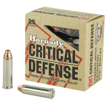 Hornady - Hornady Critical Defense FlexTip Ammunition 32 H&R, 80 Grain, 25 Rounds per Box