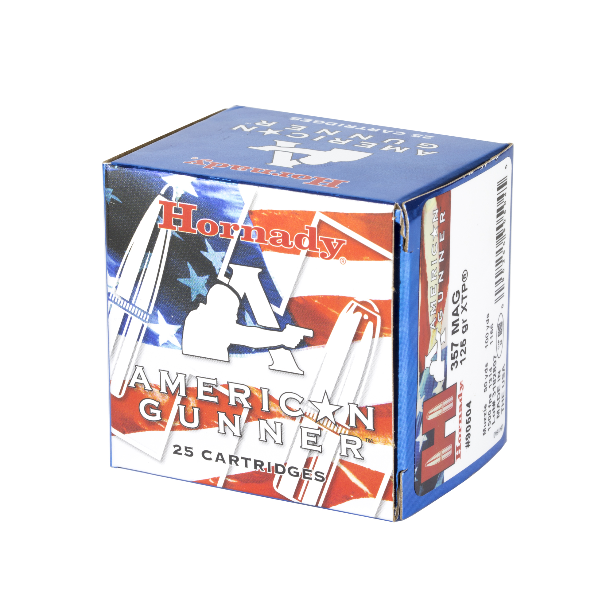 Hornady - Hornady American Gunner 357 Magnum 125 Grain XTP Ammunition – Reliable Self-Defense and Target Shooting Loads - Image 3