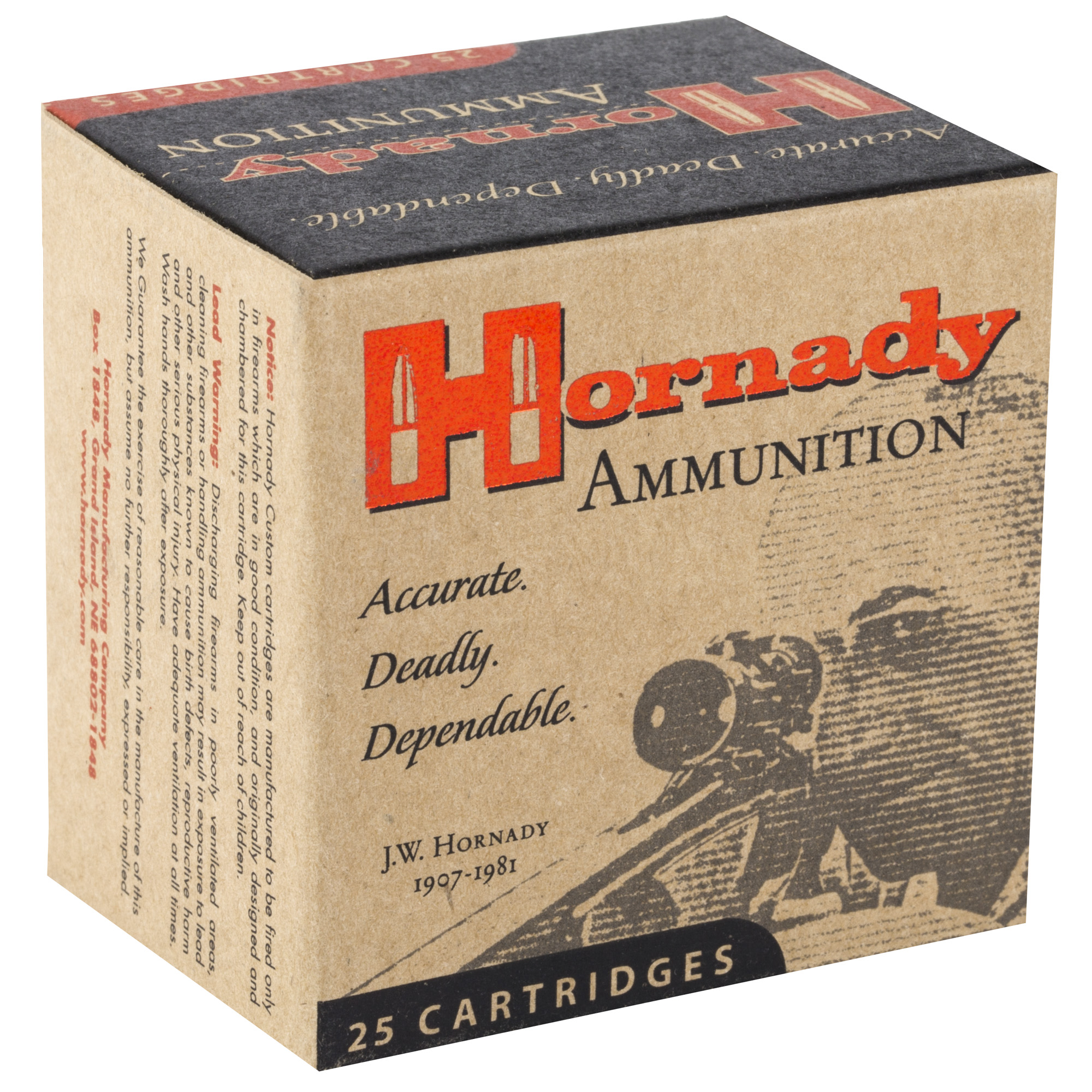 Hornady - Hornady Custom 357 Magnum 158 Grain XTP Pistol Ammo - 25 Rounds - Image 2