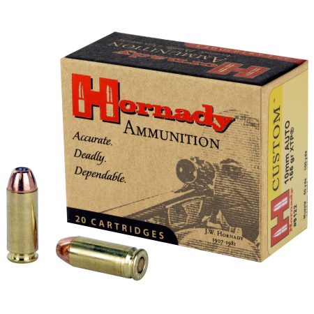 Hornady - Hornady Custom 10mm 155-Grain XTP Pistol Ammunition - 20 Rounds