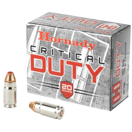 Hornady - Hornady Critical Duty 357 Sig 135 Grain FlexLock Duty Ammunition - 20 Rounds per Box
