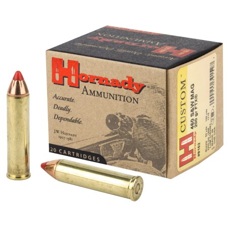 Hornady - Hornady Custom 460 S&W 200-Grain FTX FlexTip Pistol Ammunition - 20 Rounds