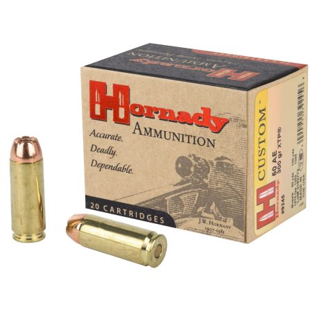 Hornady - Hornady Custom 50 Action Express 300-Grain XTP Pistol Ammo - 20 Rounds