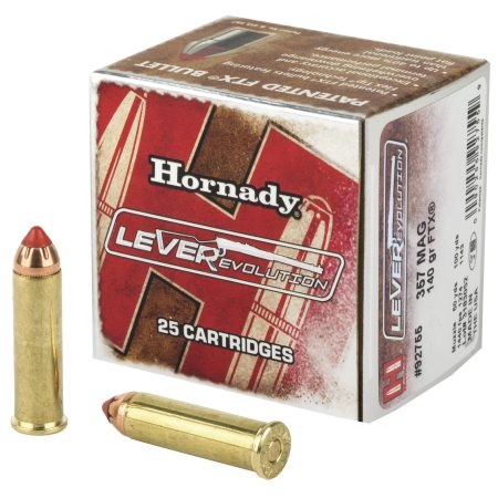 Hornady - Hornady LeverEvolution 357 Magnum 140-Grain FlexTip Ammunition - 25 Rounds per Box
