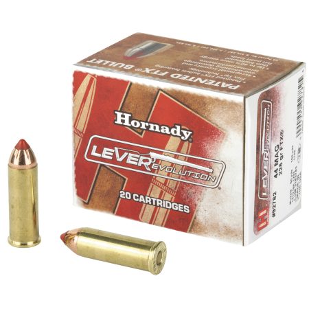 Hornady - Hornady LeverEvolution 44 Magnum 225 Grain FlexTip Ammunition (20 Rounds per Box)